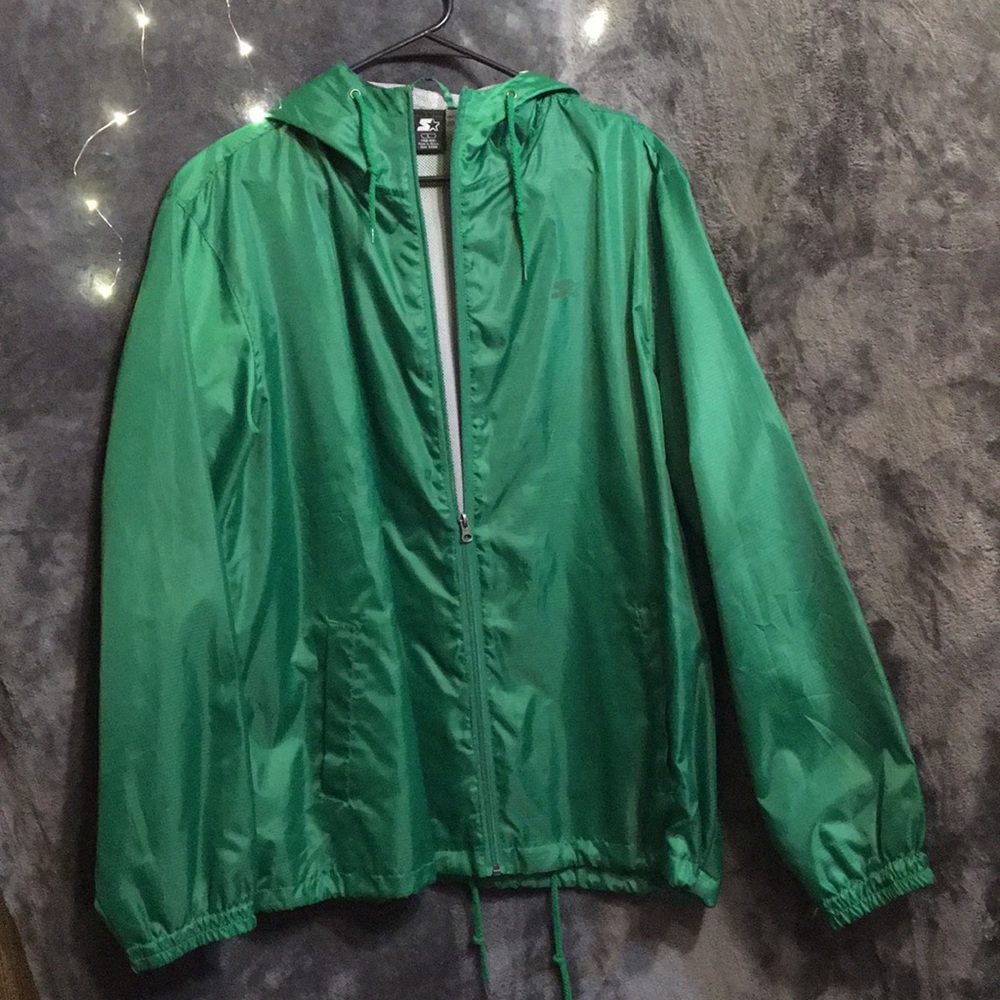 Vintage Starter rain jacket MENS LARGE
